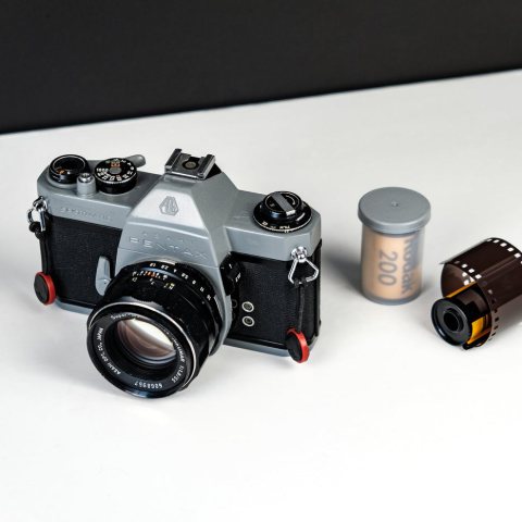 Appareil photo argentique Lumen Retro 35
